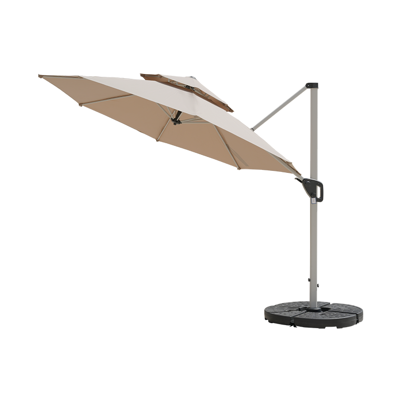 Aluminum Pole Roman Umbrella Outdoor Sunshade Parasol